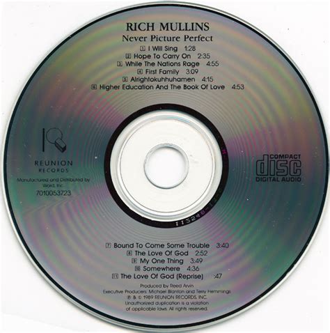 Rich Mullins - Never Picture Perfect