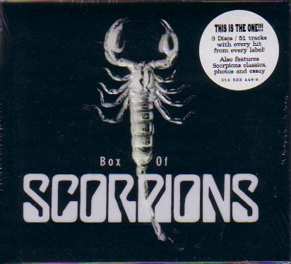Scorpions - Box of Scorpions