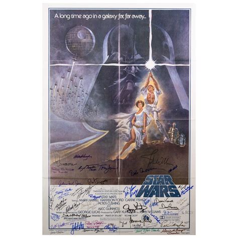 "Star Wars" Signed Movie Poster - Pawn Stars: The Game Wiki