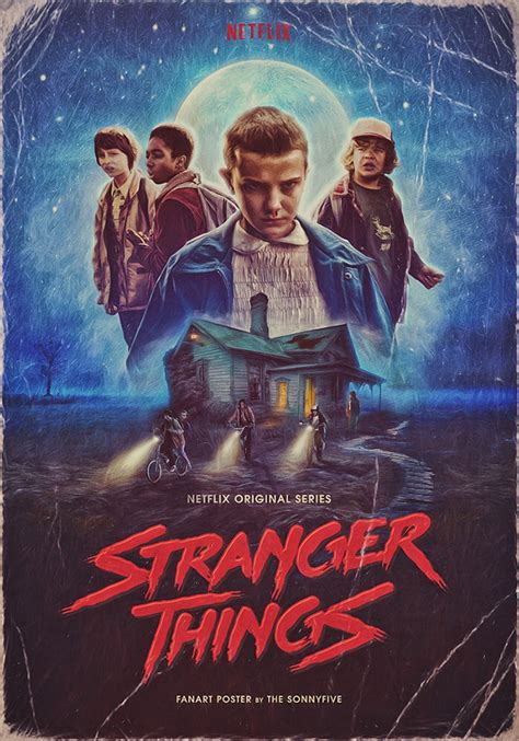 "Stranger Things" (2016) movie poster