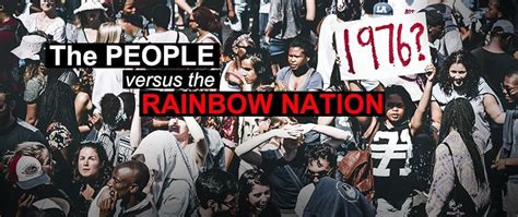 "The People vs The Rainbow Nation." - LinkedIn