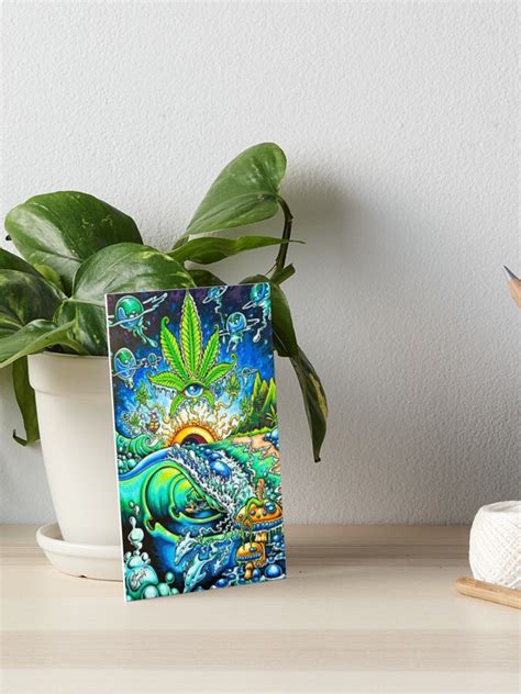"Trippy Stoner Art" Poster for Sale by Baileybenner Redbubble