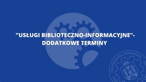 "Usługi biblioteczno-informacyjne" (InfoProgram I) Biblioteka ...