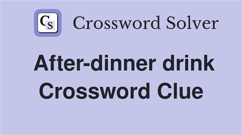 "Want To Grab Dinner Drink?" Crossword Clue