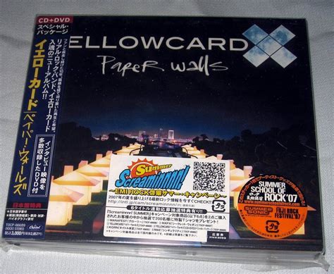 Yellowcard - Paper Walls [Japan Special Edition]