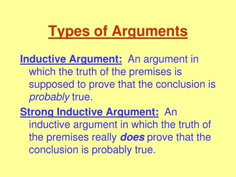 "input of argument types