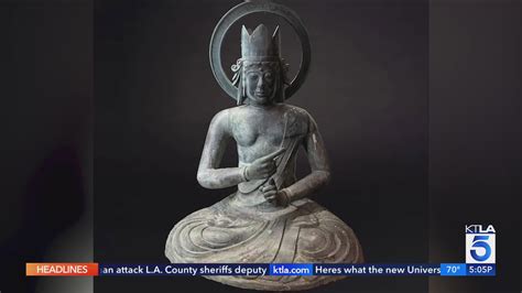 $1.5 million bronze Buddha statue stolen from Los Angeles art gallery