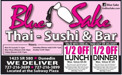 $10 Off Blue Sushi Sake Grill Coupons & Promo Codes - Apr 2024