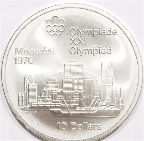 Canada 1973 Olympic Montreal 1976 10 Dollar C