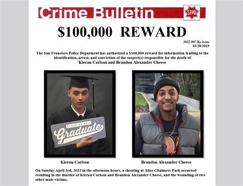$100,000 reward to solve San Francisco quadruple shooting