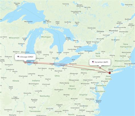 $152 American Airlines Flights: Chicago (ORD) to Wilkes-Barre …