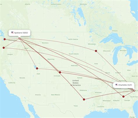 $157 Cheap Flights from Charlotte to Spokane CLT to GEG Flights Orbitz