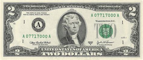 The only $2 bills with her signature are in fact series 1976