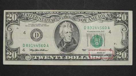 Vintage Twenty Dollar Bill 1995, US Collectible Currency, Rare Old 20 Dollar Bill I 39953852 A (114) $ 65.00. FREE shipping Add to Favorites ... Collectible twenty dollar bill, twenty dollar bill with full star note, good condition twenty dollar bill, collectible bills, collectors $ 100.00.. 