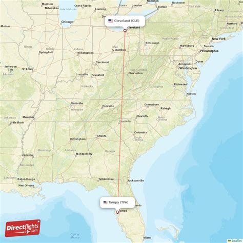 $35 Cheap Spirit Airlines flights Cleveland (CLE) to Tampa (TPA)