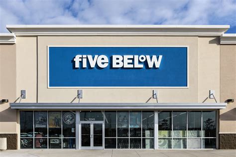 $5 and below. Five Below is a discount-store chain that sells everything from books to clothes for under $5. Five Below is one of several dollar stores that have been doing well lately, like competitors Dollar ... 