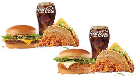 Jack in the Box puts together new $5 Jack Pack value combos consisting of a Jr. Bonus Jack or a Jr. Good Good Chicken Sandwich, a taco, value-size seasoned curly fries, and a value-size drink.. The Jr. Bonus Jack features a jr. beef patty, American cheese, lettuce, pickles, and secret sauce on a toasted plain bun, while a Jr. Good Good Chicken Sandwich features a breaded and crispy-fried .... 