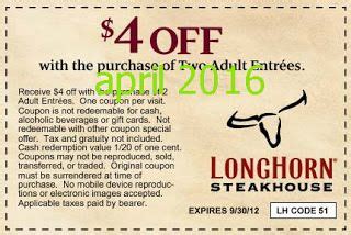 LongHorn Steakhouse Coupons, Discounts and Promo Codes. ...