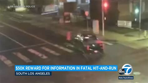 $50,000 reward offered in fatal South L.A. hit-and-run