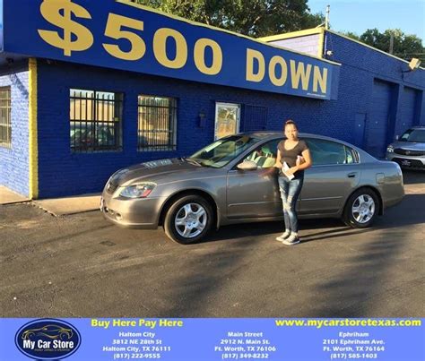 $500 down car lots haltom city. Find Cars Less Than 500 Dollars Down In Abilene, Texas. Finding the right car under $500 down in Abilene, TX is just a few simple steps away. Each used vehicle in Abilene listed can be bought with $500 down. Buy a car with 500 dollars down in Abilene and get an auto loan with $500 down at a single convenient Abilene Texas location. 