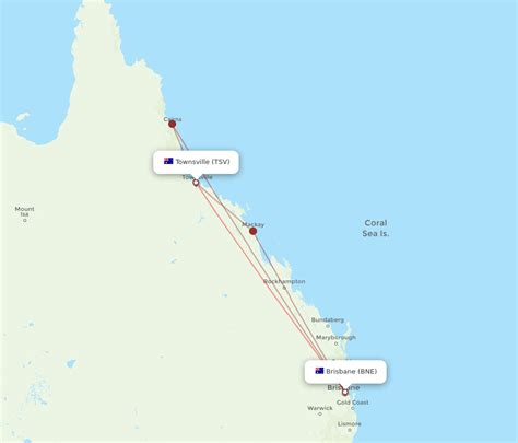 $79 Flights from Townsville (TSV) to Brisbane (BNE)