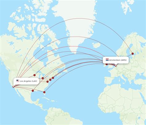 $842 Delta Flights: Los Angeles (LAX) to Amsterdam (AMS)