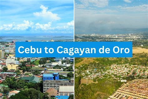 $85 Cheap Flights from Cebu Island to Cagayan de Oro