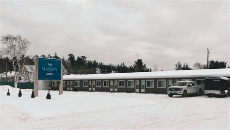 %The Massey Motel on Trans Canada Highway in Massey, Ontario