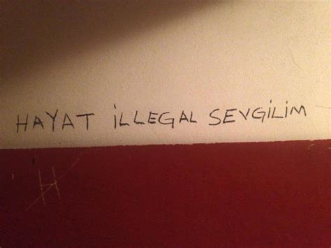 ''hayat illegal sevgilim.'': Vazgeçebildim.. Can Yücel.