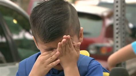 'Are you going to miss your mom?' boy from viral video reunites with reporter