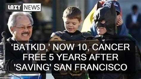 'Batkid' is cancer free 10 years after 'saving' San Francisco in viral moment