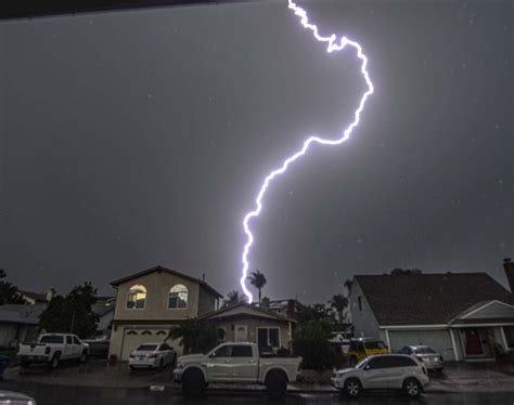 'Be aware of lightning strikes' in San Diego County: National Weather Service