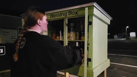 'Blessing Box' helping the homeless in Glens Falls