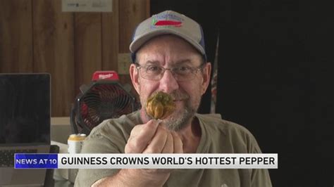 'Brutal heat': South Carolina expert who set world's hottest pepper record does it again