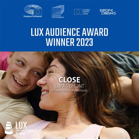 'Close' wins the LUX Audience Award 2023