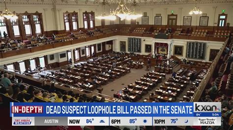 'Dead-suspect loophole' bill passes Texas Senate