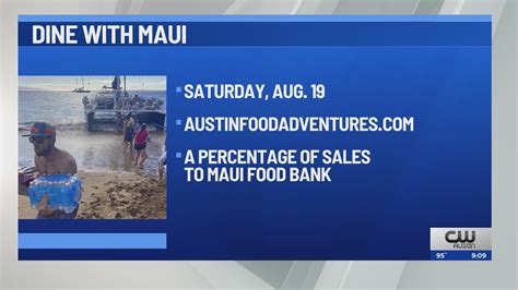 'Dine with Maui': Austinites can eat at this list of restaurants for a good cause