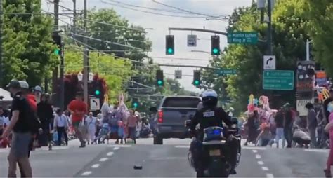 'Everyone was screaming': Man accused of driving truck through Oregon parade route