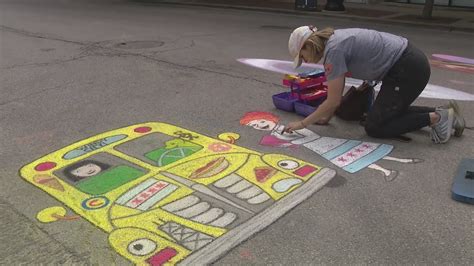 'Everything is local': Chalk Howard Street brings community together through vibrant art