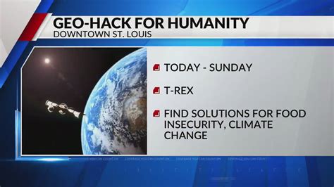 'GEO-Hack for Humanity' event happening today
