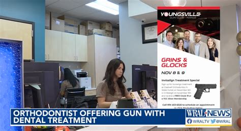 'Grins and glocks': Orthodontist offers free gun with Invisalign treatment