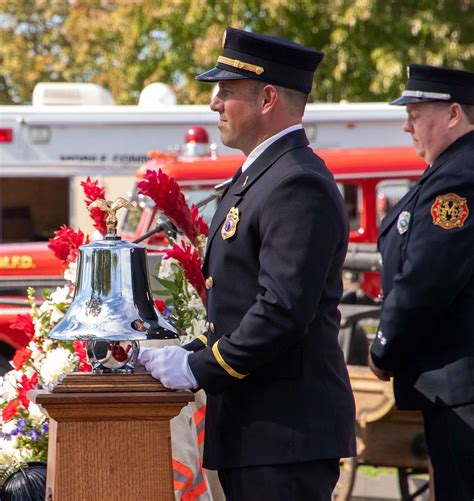 'He did very good with the people he served': Firefighter's memorial Tuesday