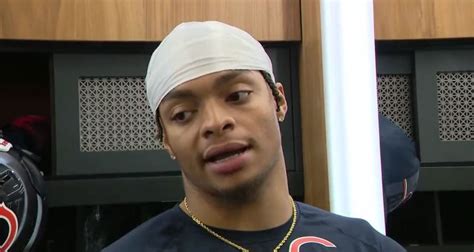 'I've just been locked in': Justin Fields answers questions on thumb injury recovery after Bears practice