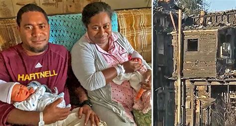 'It's good to be Alive': Family welcomes newborn twins after surviving house fire