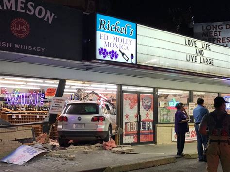 'It felt like an earthquake': SUV slams into liquor store with employees inside