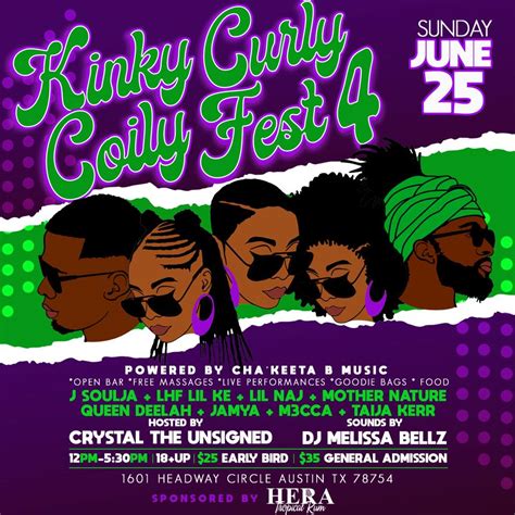 'Kinky, Curly, Coily' natural hair festival happening in Austin this weekend