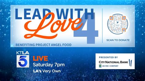 'Lead with Love' telethon on KTLA raises over $800K for Project Angel Food