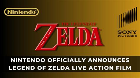 'Legend of Zelda' live-action movie in the works, Nintendo announces