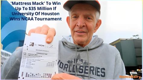 'Mattress Mack' to win up to $35 million if University of Houston wins NCAA Tournament
