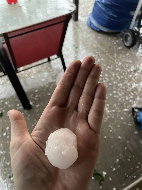 'One hail of a year': Data shows more than 150 damaging hail storms this year